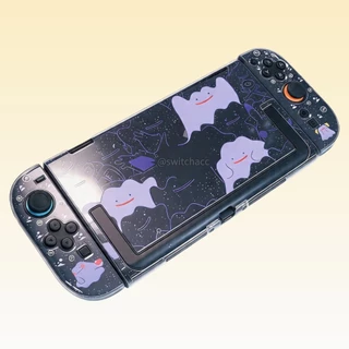 เคสป้องกันสวิตช์ธีม Ditto Pokémon Dockable สําหรับ Nintendo Switch 2 / 1 / OLED / Lite