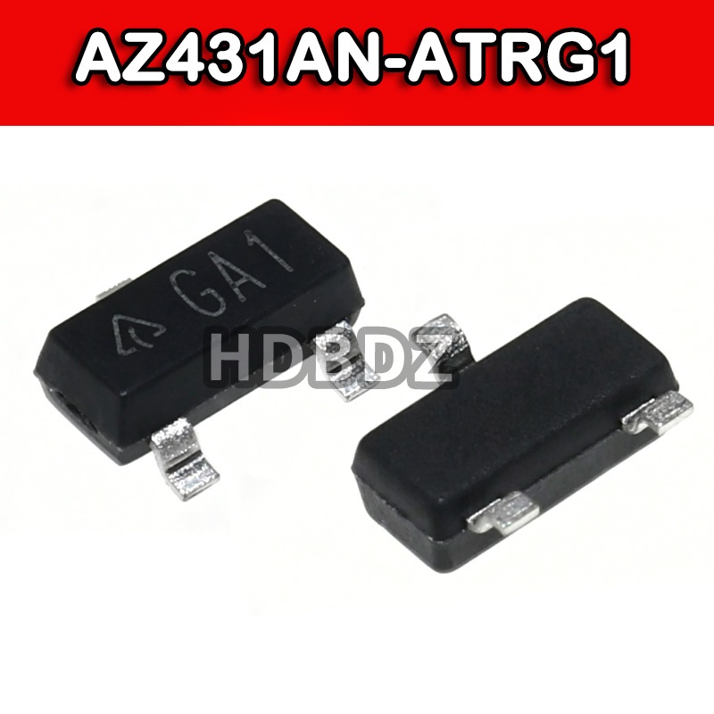 10~20PCS AZ431AN-ATRG1 GA1 SOT-23 ชิปฐานแรงดันไฟฟ้า IC SMD