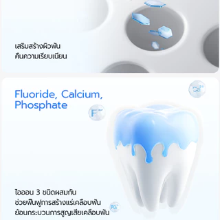 [ซื้อ 1 แถม 1] usmile REPAIR WHITE+ FRESH WHITE Toothpaste ยาสีฟันกลางวันและกลางคืนดูแลฟันยาสีฟัน