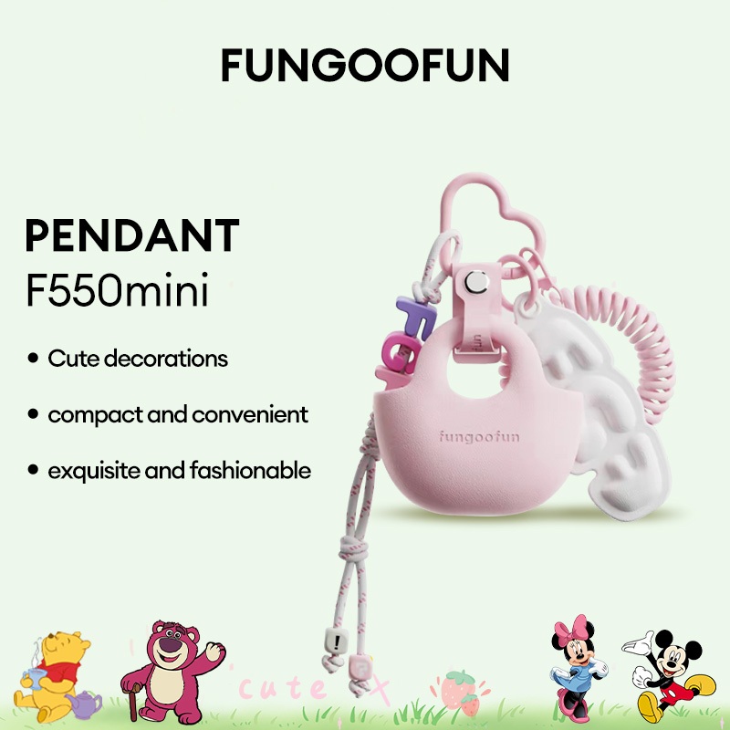 Disney&FUNGOOFUN F550mini จี้แบบพกพาน่ารัก ประณีตสำหรับแฟชั่นและการใช้งานหลากหลาย