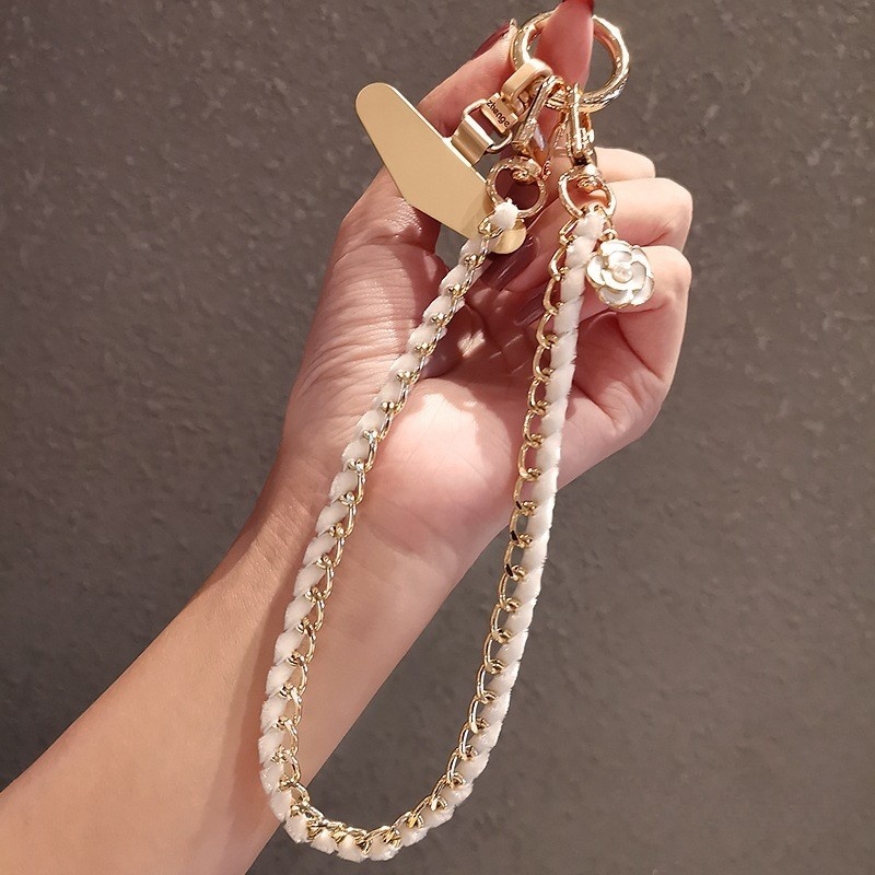 ชาแนล สร้อยข้อมือเชือกเส้นเล็กโทรศัพท์มือถือ อิน รูปที่ 4