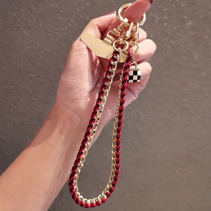 ชาแนล สร้อยข้อมือเชือกเส้นเล็กโทรศัพท์มือถือ อิน รูปที่ 8