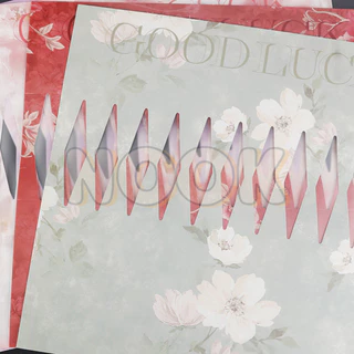 (10pcs) กระดาษสำเร็จรูปห่อช่อดอกไม้อย่างง่าย ทรงกรวย 30*42cm ห่อช่อดอกไม้สำเร็จรูป วาเลนไทน์