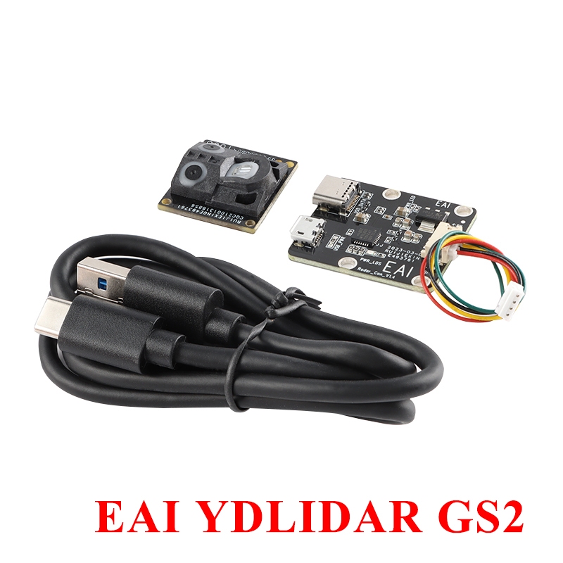 EAI YDLIDAR GS2 Solid State LiDAR เซนเซอร์โมดูลเลเซอร์ช่วงเครื่องสแกนเนอร์สําหรับหุ่นยนต์นําทางหลีกเ