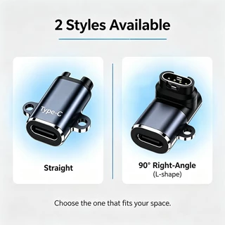 Type-C ถึง Garmin อะแดปเตอร์ชาร์จ USB สําหรับ Garmin Fenix 7/6/5 Instinct 2S Venu 2 Plus EPIX forerunner 745/Move สไตล์/Vivoactive/D2 Charlie/D2 Delta/Quatix/Approach X10