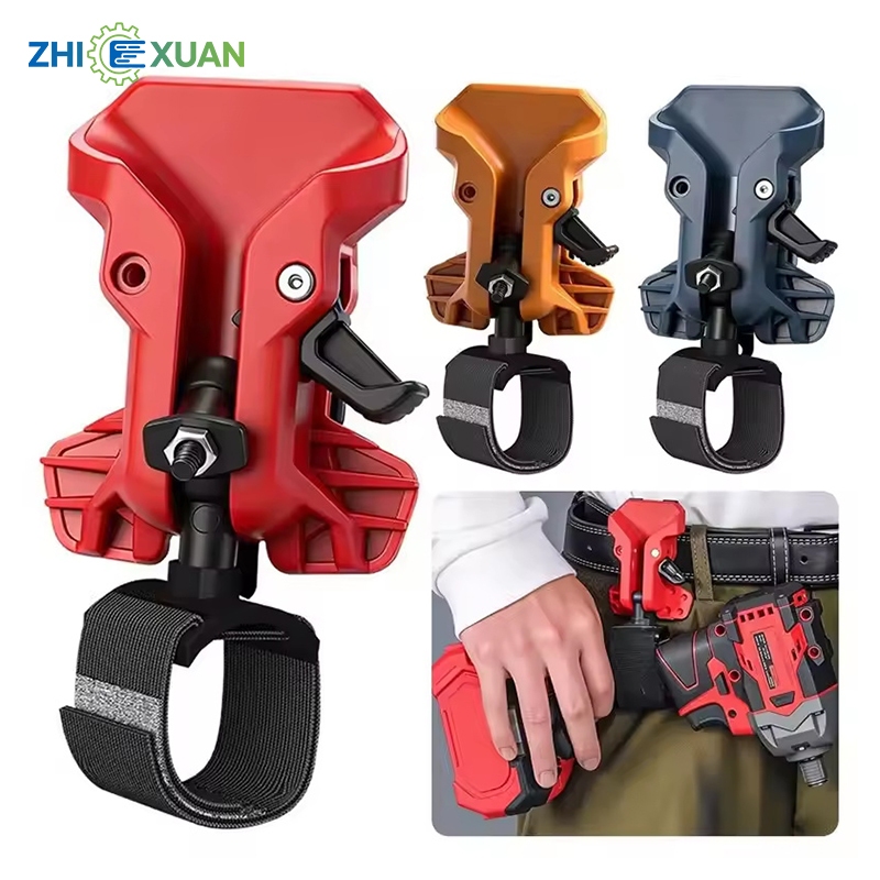 ZHI XUAN คลิปยึดสว่านล็อคอัตโนมัติ ปลดเร็ว ตะขอแข็งแรง เก็บเครื่องมือพกพา