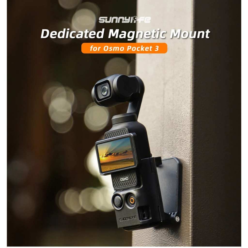 สำหรับ DJI OSMO Pocket 3มัลติฟังก์ชั่แม่เหล็กเมาโต๊ะฐานยึดมุมปรับกีฬาอุปกรณ์เสริมสำหรับกล้อง