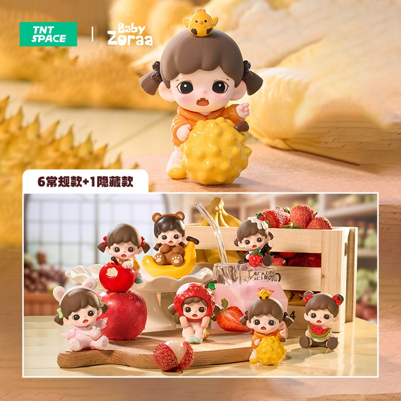 🚚พร้อมส่ง🚚(ยกBOX!!)=6 กล่องปริศนามินิซีรีส์ Baby Zora Sister I Love Fruit