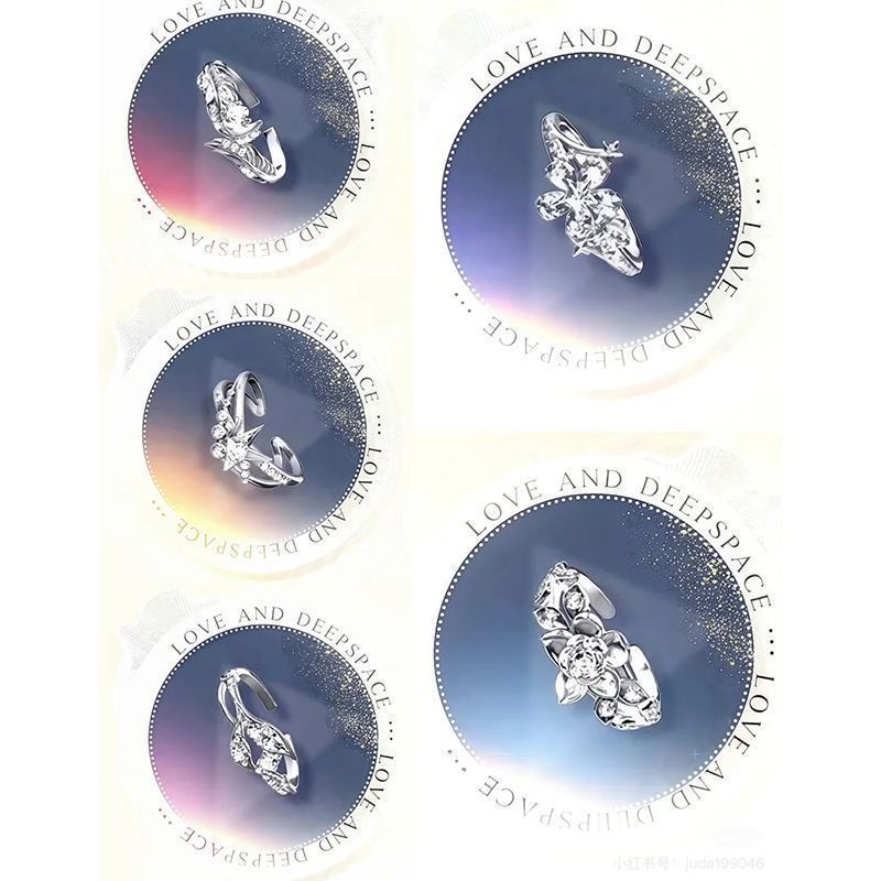 "Love & Deep Sky" Pafayel, Zayne, Xavier, Sylus, Caleb Beloved Gift Set Wedding Card Merchanted Ring