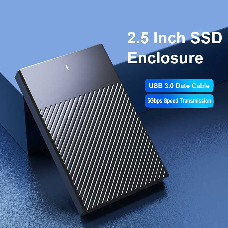 HDD Enclosure USB/Type C 2.5 นิ้ว รองรับ HDD 6TB (K01)