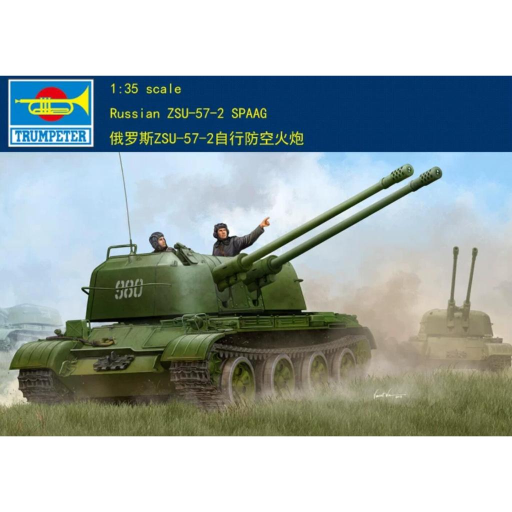 Trumpeter 1/35 05559 รัสเซีย ZSU-57-2 SPAAG