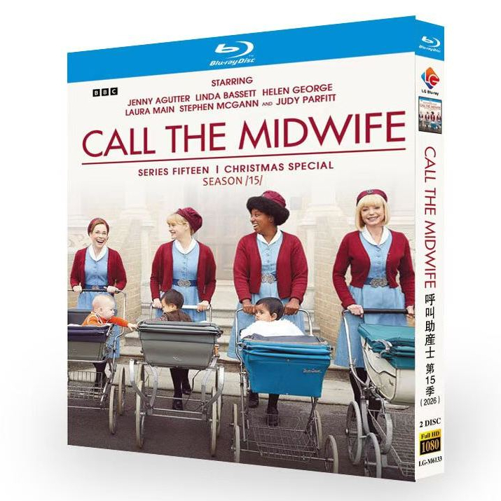 2026 Blu-ray American Drama Call The Midwife Season 15 1080P Hobby Collection ราคา ถูกที่สุด ดีลบีเคเค