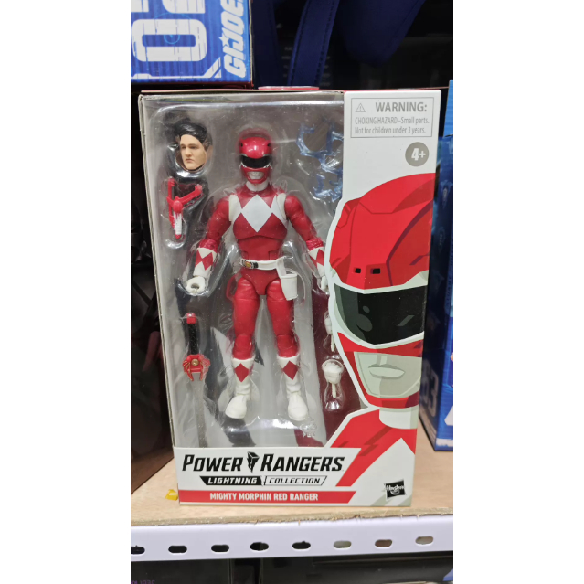 Hasbro Power Rangers Lightning Collection นักรบแดง แอ็คชั่นฟิกเกอร์ขนาด 6 นิ้ว