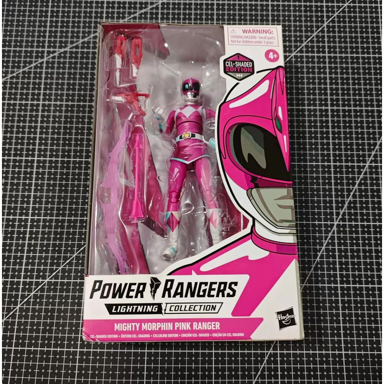 Hasbro Power Rangers Lightning Collection Pink Warrior แอ็คชั่นฟิกเกอร์ขนาด 6 นิ้ว