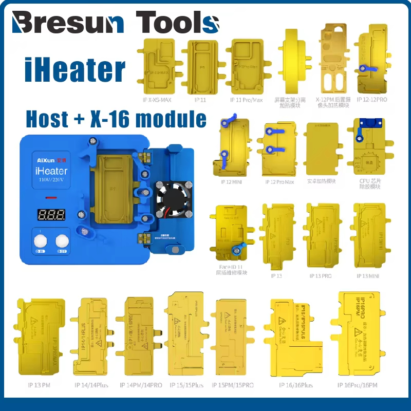 Aixun IHeater 3rd Gen Pre-heating Station Thermostat แพลตฟอร์มสําหรับ X-16 Pro/PM เมนบอร์ดแยก Desold