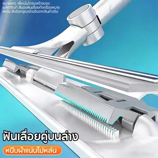 REALIDA กระจก Wiper Extension Rod กระจก Wiper 2 in 1 Scratch เปลี่ยนหัวผ้าทําความสะอาดสูงสะดวกมากขึ้นในครัวเรือน