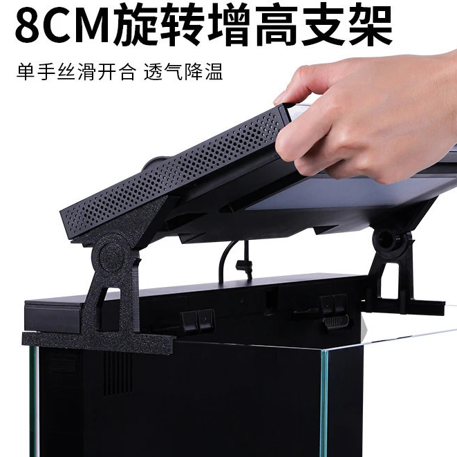ใหม่ 20L Xiaomi ถังปลาความสูงวงเล็บ Defogging Breathable Oxygenation หมุนแบบบูรณาการ Stand-Up ฝาครอบอัพเกรดการปรับเปลี่ยนอุปกรณ์เสริม ✨เอส-เอบีซี