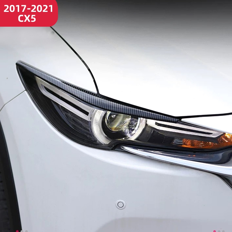 Mazda CX5กรอบไฟท้ายคาร์บอนไฟเบอร์ ดัดแปลง สําหรับ 17-21 Mazda CX5 cx-5