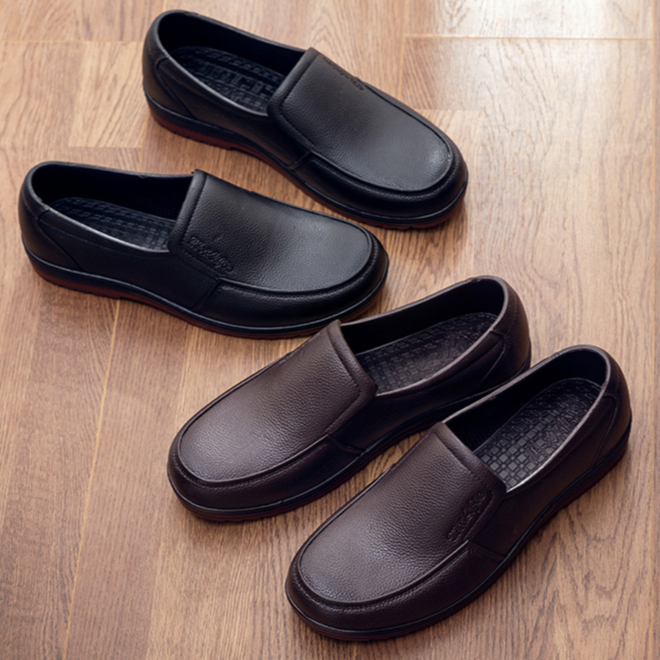 คุณภาพสูง แฟชั่น ผู้ชาย รองเท้าลำลอง รองเท้า loafer Breathable รองเท้าหนัง