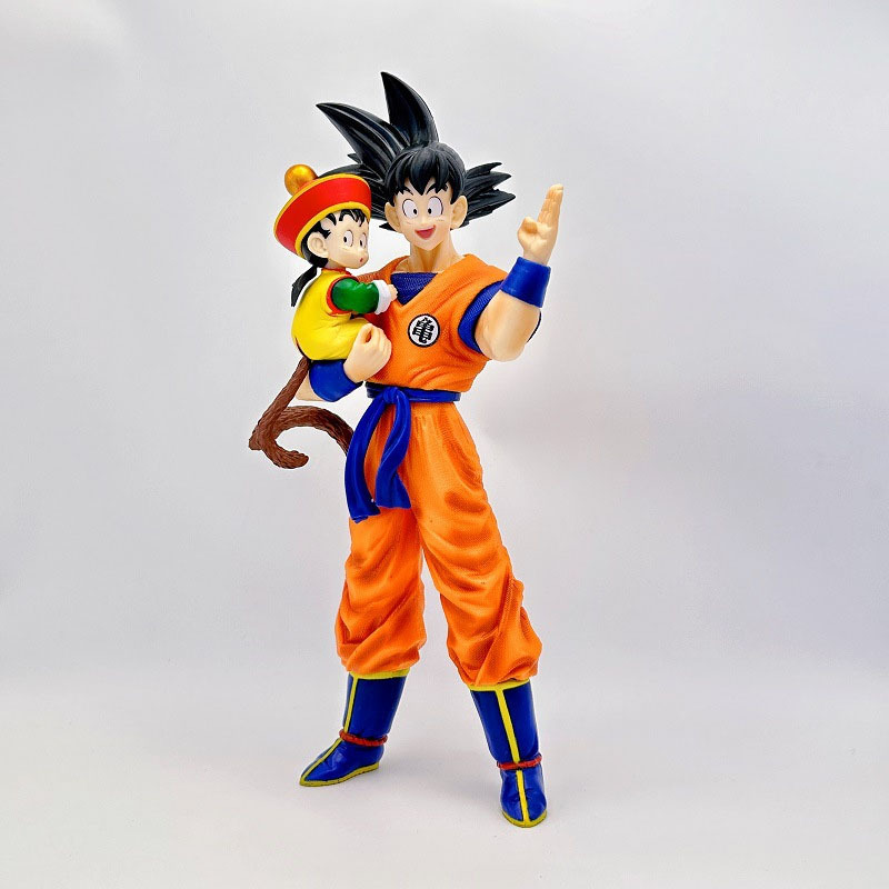 อะนิเมะ Dragon Ball Son Goku พร้อม Gohan รูป Son Goku Figurine 30 ซม.Pvc Action Figures Collection ของเล่นสําหรับของขวัญเด็ก