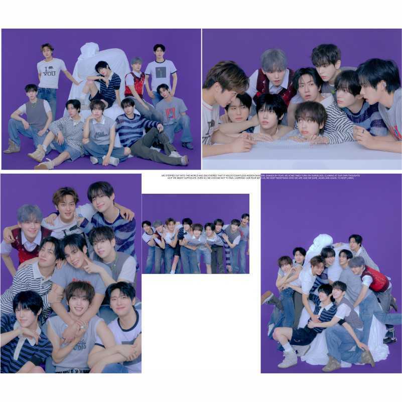 เกาหลีเกาหลีรวมกัน CRAVITY Celebrity Poster Park Se-Lin Ma Di-Kwon Kwon Kwon Kwon Seo Yu-