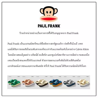 พอล ตรงไปตรงมา รองเท้าแตะแบรนด์แท้พื้นนุ่มพิเศษหนา4ซม.สบายเท้าไม่เจ็บปวด.การออกแบบขั้นสูง