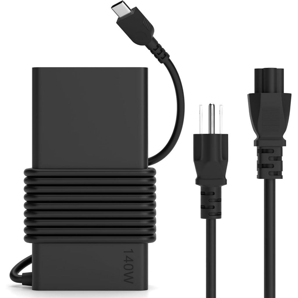 Slim 140W USB Type C Charger ใช้งานร่วมกับ Lenovo IdeaPad Pro 5 Legion 9 9i 7 RTX5090 โยคะ 9i 2-in-1