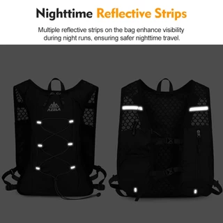 8L Running Hydration Vest กระเป๋าเป้สะพายหลังผู้ชายผู้หญิงกีฬากลางแจ้งกระเป๋า Trail Marathon Jogging เดินป่ากระเป๋าเป้สะพายหลัง