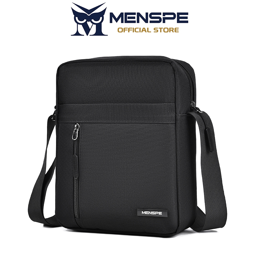 MENSPE กระเป๋าสะพายข้างผู้ชาย กระเป๋าแฟชั่นสตรีท