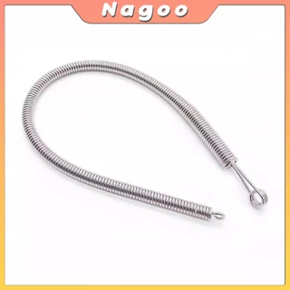 Nagoo สปริงเข็มร้อยยางยืด เข็มร้อย คลิปตะขอกลึงเชือก ดึงยางขอบกางเกง Rope Threading Tool