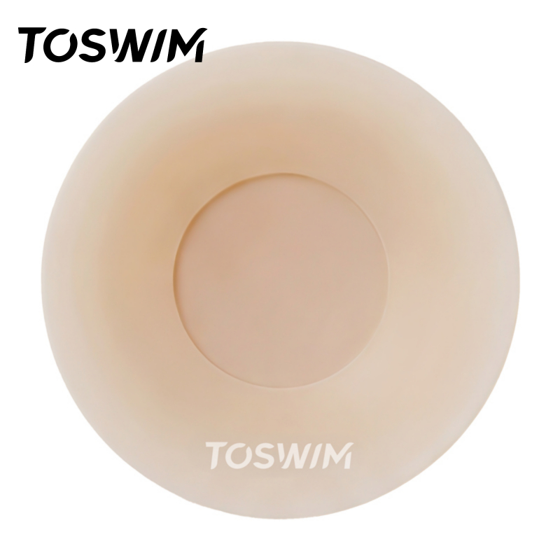 สติกเกอร์กันน้ําหน้าอก TOSWIM ทำจากซิลิโคนและลาเท็กซ์ ใช้งานได้ดีทั้งในน้ําและกันเหงื่อ