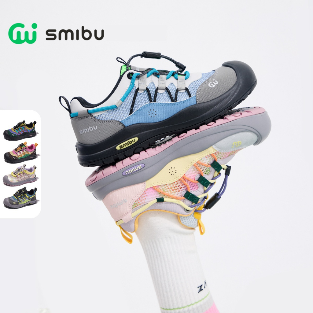 SMIBU รองเท้าเด็ก รุ่นปี 2026 รองเท้ากีฬาตาข่ายระบายอากาศสำหรับเด็กชายและเด็กหญิง