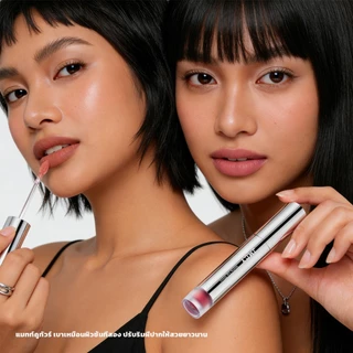 COD [New 4 Shades] JMCY Velvet Matte Lip Gloss SPF 25 PA+++ ล็อคความชุ่มชื้น 8 ชม. ไม่แห้ง กันน้ํา ไม่เลอะ และสีติดทนนาน ยังมีเซรั่มบํารุงรอบดวงตาให้