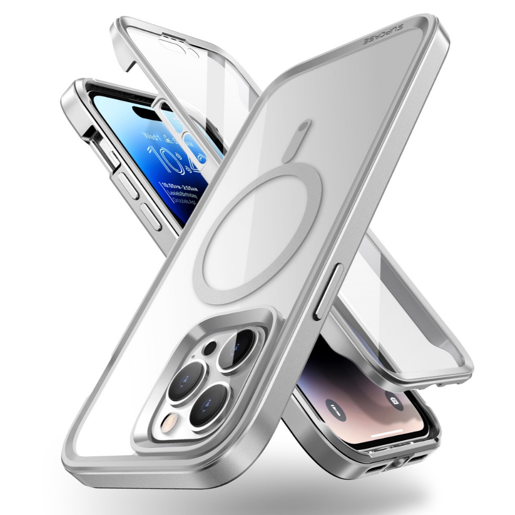 SUPCASE Unicorn Beetle Edge Mag สําหรับ iPhone 14 Pro Max 6.7 ใช้งานร่วมกับไร้สายชาร์จ Slim กรอบป้องกันกรณีในตัวป้องกันหน้าจอ