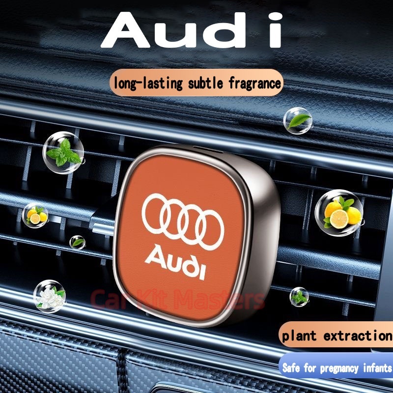 Audi Car Aromatherapy Flavour Car Air conditioner outlet น้ําหอมน้ําหอมปรับอากาศกลิ่นหอมติดทนนานสําห