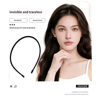 Headband บางเฉียบสำหรับผู้หญิง ดีไซน์ไม่มีรอยกด สัมผัสเนียนนุ่ม เหมาะกับผมสั้นและยาว พร้อมสวมใส่ทุกวันเพิ่มสไตล์และความสบายตลอดเวลา