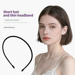 Headband บางเฉียบสำหรับผู้หญิง ดีไซน์ไม่มีรอยกด สัมผัสเนียนนุ่ม เหมาะกับผมสั้นและยาว พร้อมสวมใส่ทุกวันเพิ่มสไตล์และความสบายตลอดเวลา