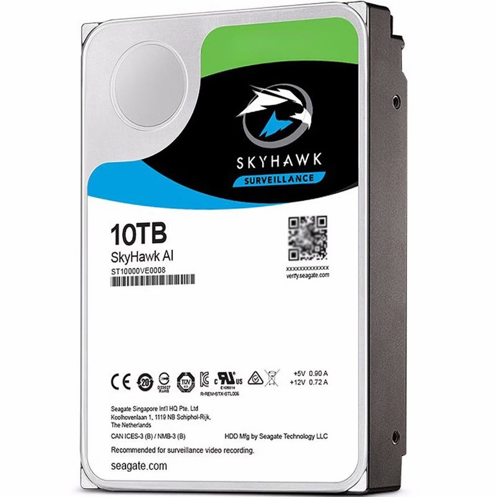 10TB Helium-Filled Desktop สําหรับการป้องกันความปลอดภัย, Hard Disk Drive 10TB Vertical HDD ใช้