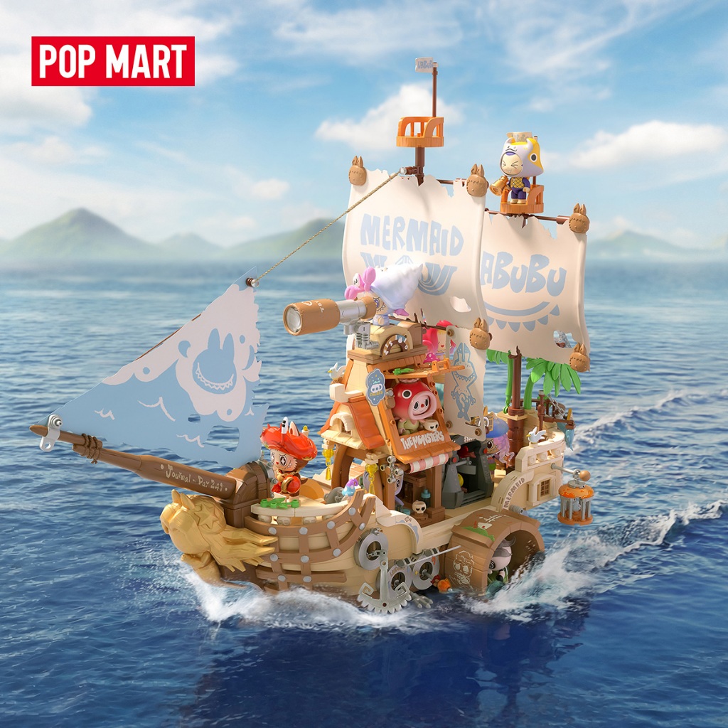 POP MART THE MONSTERS Chasing Mermaids Series Blocks-The Mermaid