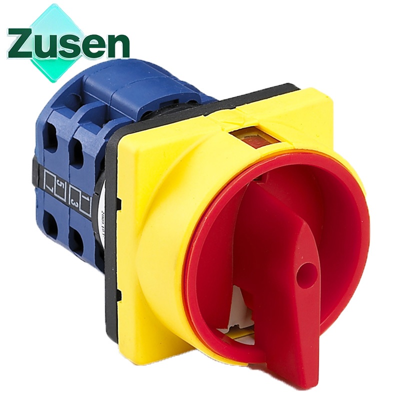 สวิตช์ลูกเบี้ยว LW26GS-20/04-1 690V 20A Universal Lock Rotary 4 เสา 8 เทอร์มินัล OFF-ON 2 ตําแหน่ง
