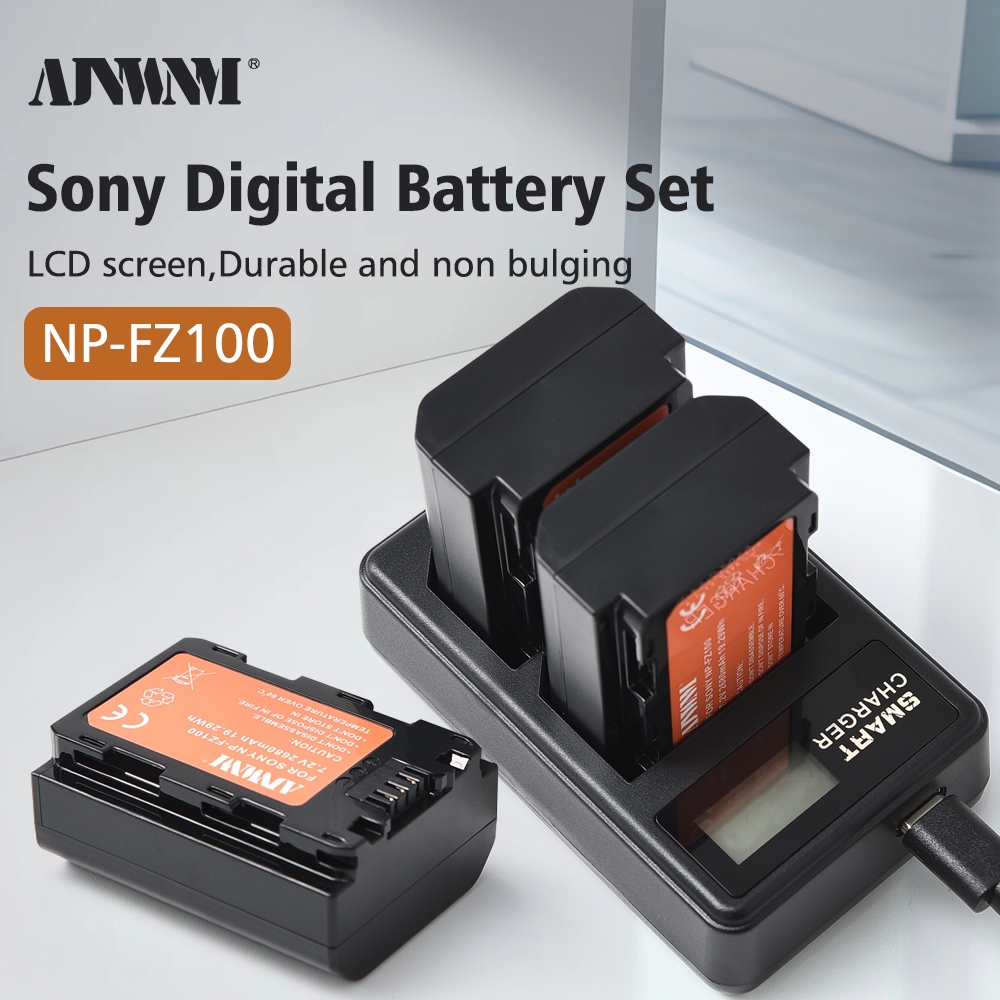 NP-FZ100 2680mah NP FZ100 แบตเตอรี่สําหรับ Sony a9 A9M2 a7R III a7c a7iv III ILCE-9 A6600 A7m3 A7R3 a7s3 a7s3 A7R3 A7R3 a7s3 A7R4R4 A7M4 BC-QZ