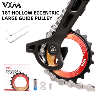 18T ด้านหลัง Derailleur เซรามิครอก 9/10/11 ความเร็ว Hollow Eccentric Pulley ล้อชุดอัพเกรดสําหรับ R8000/7000 จักรยานอะไหล่