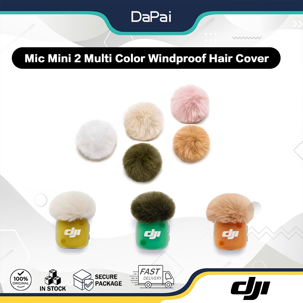 ฝาครอบผมกันลม DJI Mic Mini 2 หลากสี