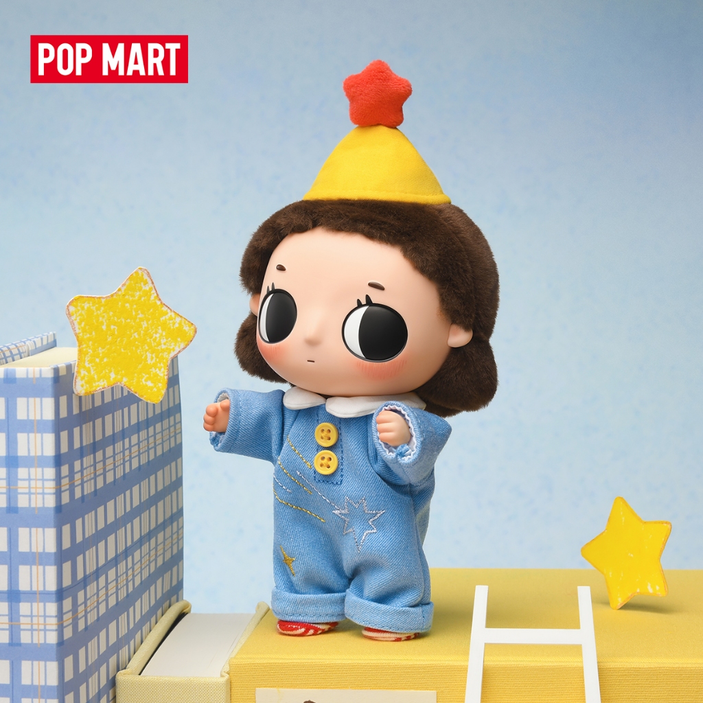 POP MART Nyota Where Moments Meet Series Plush Doll Blind Box Action Toys Collectable Figure Birthday Gift Kid Toy