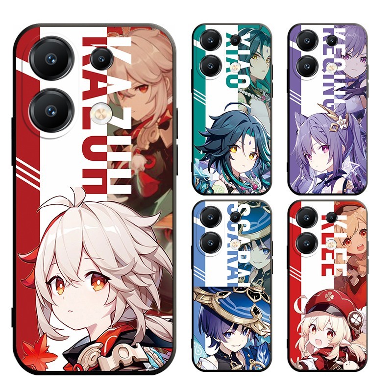Xiaomi POCO F7 Pro F7 Ultra POCO M7 Pro C75 F6 F6 F5 F5 PRO Genshin Impac Casing Soft Case Cover