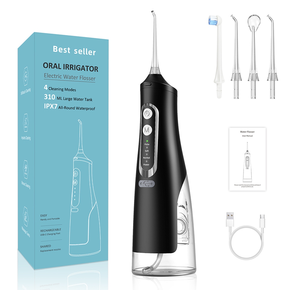 Flosser น้ําแบบพกพาสําหรับฟันไวท์เทนนิ่งทันตกรรม Oral Irrigator เครื่องมือทําความสะอาดฟันที่มีประสิท