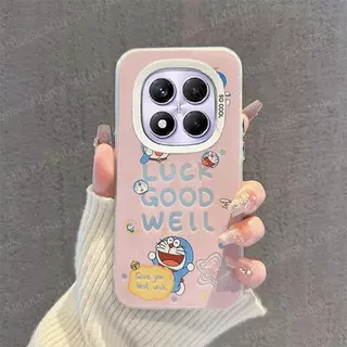 เคสสำหรับ Redmi Note 15 5G เคส Redmi Note 15 14 Pro 5G Redmi Note 15 14 Pro Plus เคสโทรศัพท์มือถือลายการ์ตูนสีชมพู Melody กันกระแทก แข็ง น่ารัก Katie