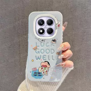 เคสสำหรับ Redmi Note 15 5G เคส Redmi Note 15 14 Pro 5G Redmi Note 15 14 Pro Plus เคสโทรศัพท์มือถือลายการ์ตูนสีชมพู Melody กันกระแทก แข็ง น่ารัก Katie
