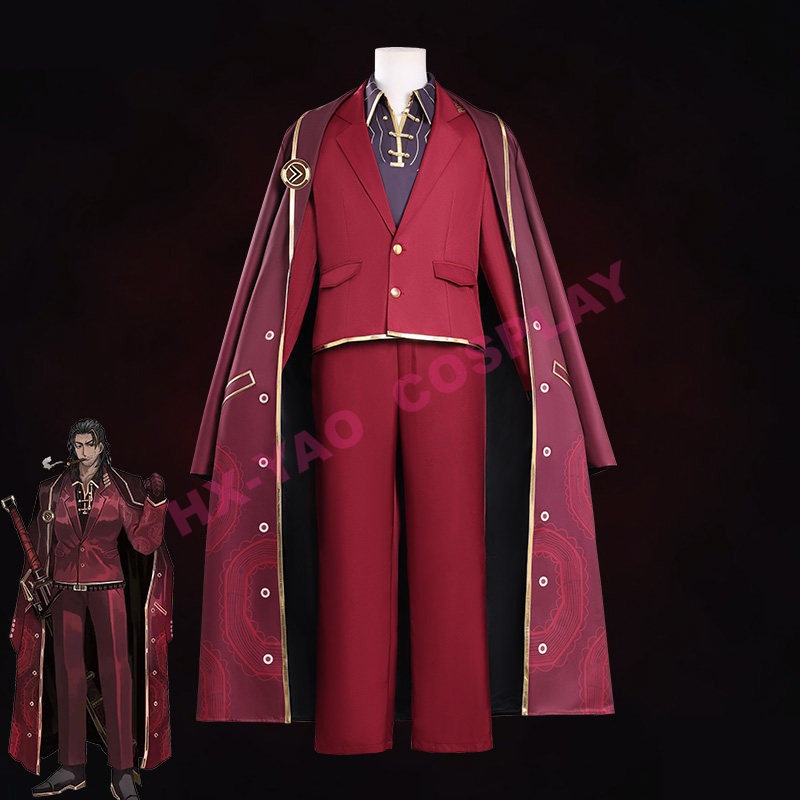 【HX-YAO】Lei Heng cosplay costumes Limbus Company เสือปักปีกคอสเพลย์เครื่องแต่งกายเกม