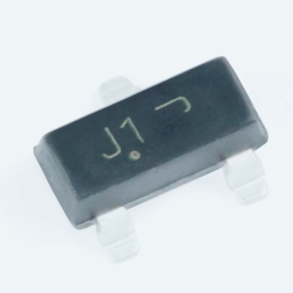 100pcs BSS138LT1G BSS138 J1 SOT-23-3 1 N-Channel แรงดันไฟฟ้าทน 50V 200mA